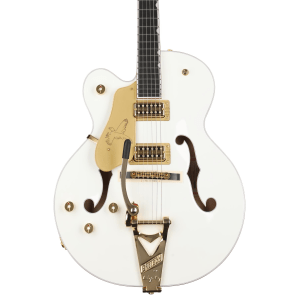 Gretsch G6136TG Players Edition Falcon with Bigsby, Left-handed - White