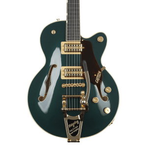Gretsch G6659TG Players Edition Broadkaster Jr. Center Block Semi-hollowbody Electric Guitar - Cadillac Green, Bigsby Tailpiece