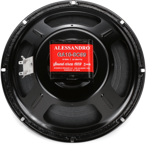 Eminence GA10-SC59 Alessandro Signature 10-inch 20-watt Replacement Guitar Amp Speaker - 8 ohm