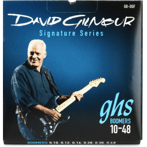 GHS GB-DGF Guitar Boomers David Gilmour Signature Electric Guitar Strings - .010-.048 Blue