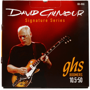 GHS GB-DGG Guitar Boomers David Gilmour Signature Electric Guitar Strings - .0105-.050 Red