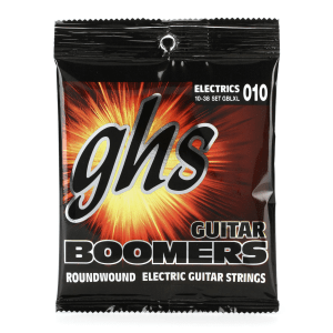 GHS GBLXL Guitar Boomers Electric Guitar Strings - .010-.038 Light/Extra Light