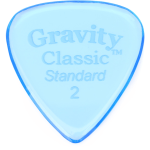 Gravity Picks Classic - Standard Size, 2mm, Polished