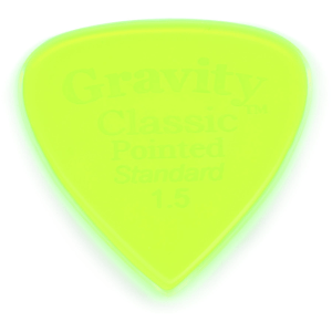 Gravity Picks Classic Pointed - Standard, 1.5mm