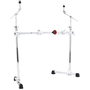 Gibraltar GCS302C Chrome Series Curved Rack with 2 Cymbal Boom Arms