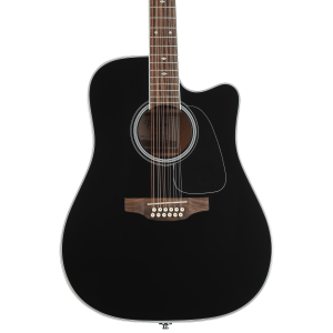 Takamine GD-38CE 12-string Acoustic-electric Guitar - Black