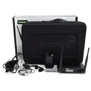 Shure GLXD14+/B98 Digital Wireless Instrument System with WB98H/C Gooseneck Microphone