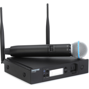 Shure GLXD24R+/B58A Digital Wireless Handheld System with BETA58A Capsule