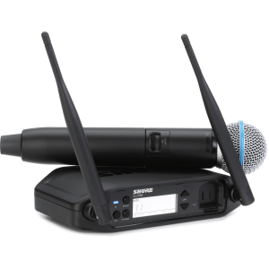 Shure GLXD24+/B58 Digital Wireless Handheld System with BETA58A Capsule