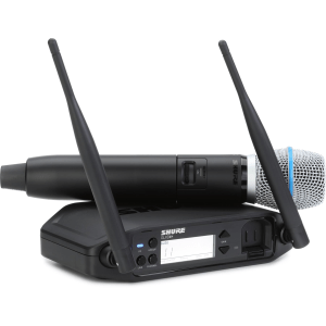 Shure GLXD24+/B87A Digital Wireless Handheld System with BETA87A Capsule