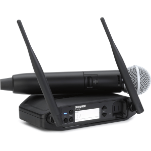 Shure GLXD24R+/SM58 Digital Wireless Handheld System with SM58 Capsule