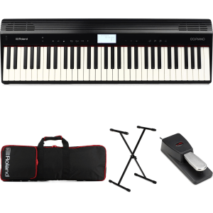 Roland GO:PIANO 61-key Portable Piano Stage Bundle