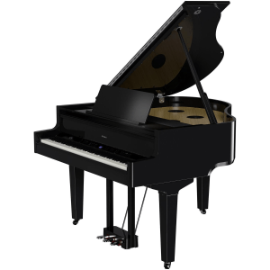 Roland GP-9 Digital Grand Piano with Bench - Polished Ebony