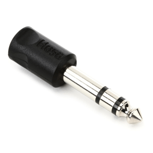 Hosa GPM-103 1/4 inch TRS Male to 3.5mm TRS Female Stereo Headphone Adapter