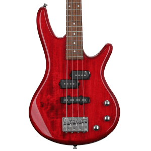 Ibanez miKro GSRM20 Bass Guitar - Transparent Red