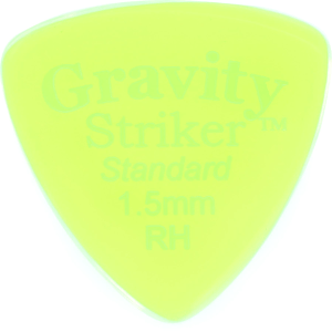 Gravity Picks Striker Speed Bevel Pick - Right-handed, Standard, 1.5mm, Polished