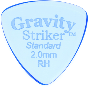 Gravity Picks Striker Speed Bevel Pick - Right-handed, Standard, 2mm, Polished