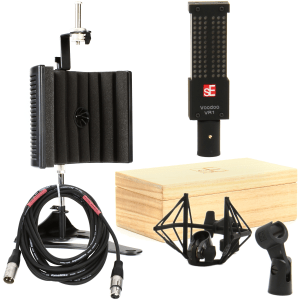 sE Electronics Voodoo VR1 Bundle with Reflexion Filter and Cable