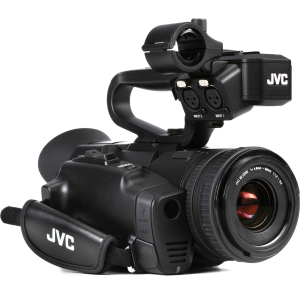 JVC GY-HM170U 4KCAM Handheld Camcorder with KA-HU1 Handle