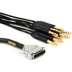 Mogami Gold DB25-TRS 8-channel Analog Interface Cable - 15 foot
