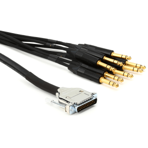 Mogami Gold DB25-TRS 8-channel Analog Interface Cable - 20 foot