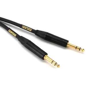 Mogami GOLD TRS-TRS-06 Balanced 1/4-inch TRS Male to 1/4-inch TRS Male Patch Cable - 6 foot