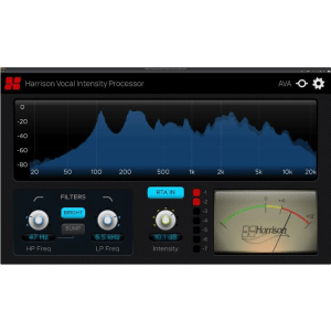 Harrison Audio AVA Vocal Intensity Processor Plug-in