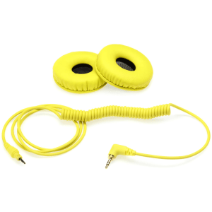 Pioneer DJ HC-CP08 Accessory Pack CUE1 Ear Pads & Cable - Yellow