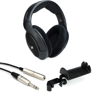 Sennheiser HD 560S Open-back Audiophile Headphones with Headphone Holder and Extension Cable