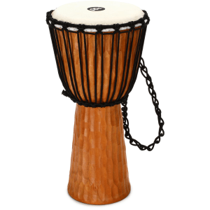 Meinl Percussion Rope Tuned Headliner Series Wood Djembe - 10 inch - Nile