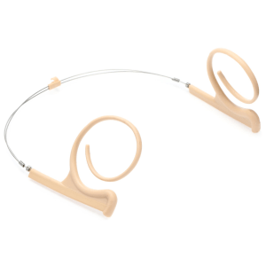 DPA HE2F12 Replacement Dual Earhook for Flex Headset Microphones - Beige