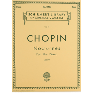 Hal Leonard Chopin Nocturnes For The Piano Book