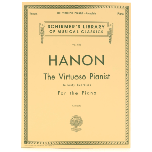 Hal Leonard Hanon: The Virtuoso Pianist in 60 Exercises Book - Complete