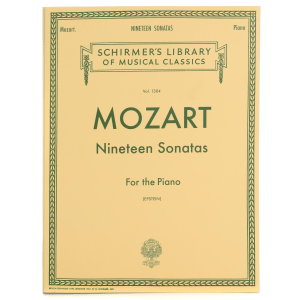 Hal Leonard Mozart: Nineteen Sonatas For The Piano Book