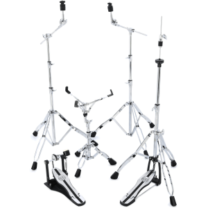 Mapex HP4005 5-piece Venus 400 Series Hardware Pack with Single Pedal - Chrome-plated