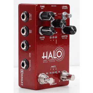 Keeley Halo Andy Timmons Dual Echo Pedal - Andy Apple Red