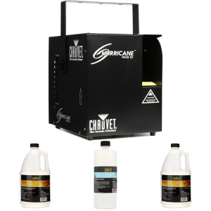 Chauvet DJ Hurricane Haze 2D DMX Haze Machine (1,200 CFM) Essentials Bundle