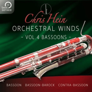 Best Service Chris Hein Orchestral Winds Vol. 4 - Bassoons Virtual Instrument Plug-in