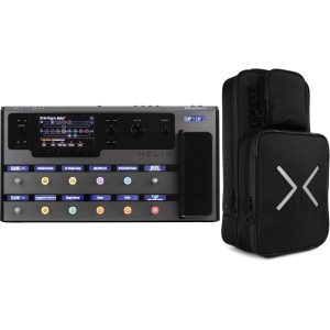 Line 6 Helix Guitar Multi-effects Floor Processor with Backpack - Space Gray Sweetwater Exclusive
