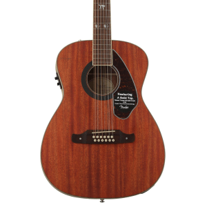 Fender Tim Armstrong Hellcat, 12-string Acoustic-Electric Guitar - Natural with Walnut Fingerboard