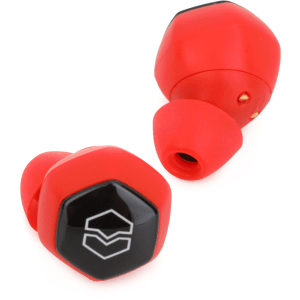 V-Moda Hexamove Lite Wireless Earbuds - Red