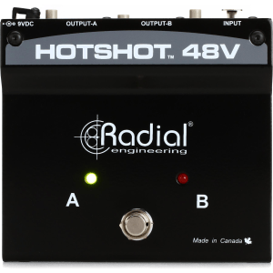 Radial HotShot 48V Condenser Microphone Switcher