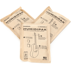 D'Addario Humidipak Maintain Replacement Packet (3-pack)