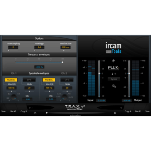 Flux Ircam Trax V3 Audio Transformation and Filtering Plug-in