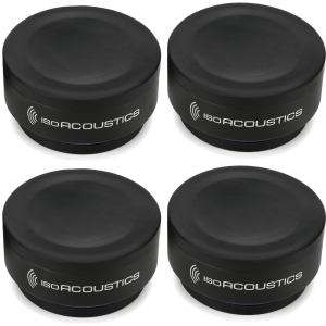 IsoAcoustics ISO-PUCK 76 Vibration Isolator for Studio Monitors and Amps (4-pack)