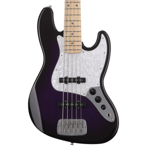 G&L Fullerton Deluxe JB-5 Bass Guitar - Purpleburst