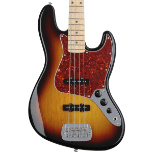 G&L Fullerton Deluxe JB Bass Guitar - 3-tone Sunburst with Maple Fingerboard