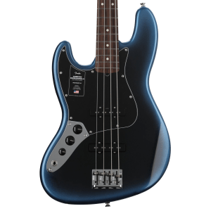 Fender American Professional II Jazz Bass Left-handed - Dark Night with Rosewood Fingerboard
