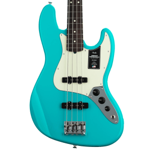 Fender American Professional II Jazz Bass - Miami Blue with Rosewood Fingerboard