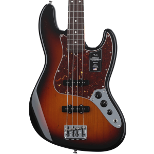 Fender American Professional II Jazz Bass - 3 Color Sunburst with Rosewood Fingerboard